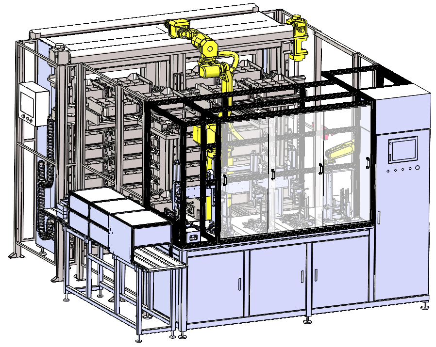 Fully automatic piston ring and circlip assembly equipment with multi-model switching capability